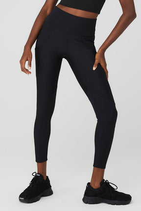 Ribbed Airlift High-Waist 7/8 Enchanted Legging