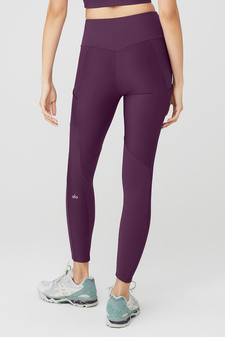 Ribbed Airlift High-Waist 7/8 Enchanted Legging
