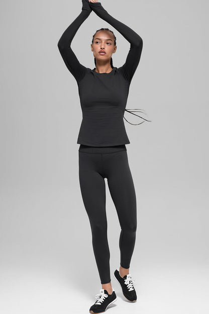 Airbrush Winter Warm High-Waist Nocturne Legging