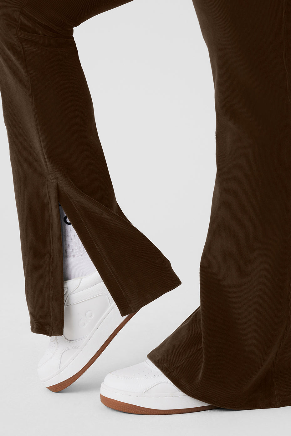 Micro Corduroy High-Waist Winter Break Flare Pant