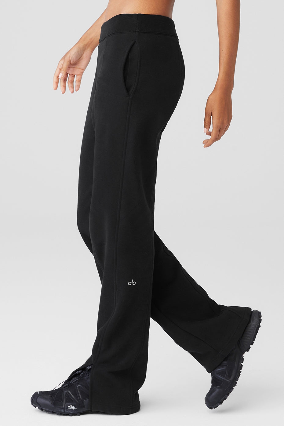 High-Waist Free Time Straight Leg Sweatpant