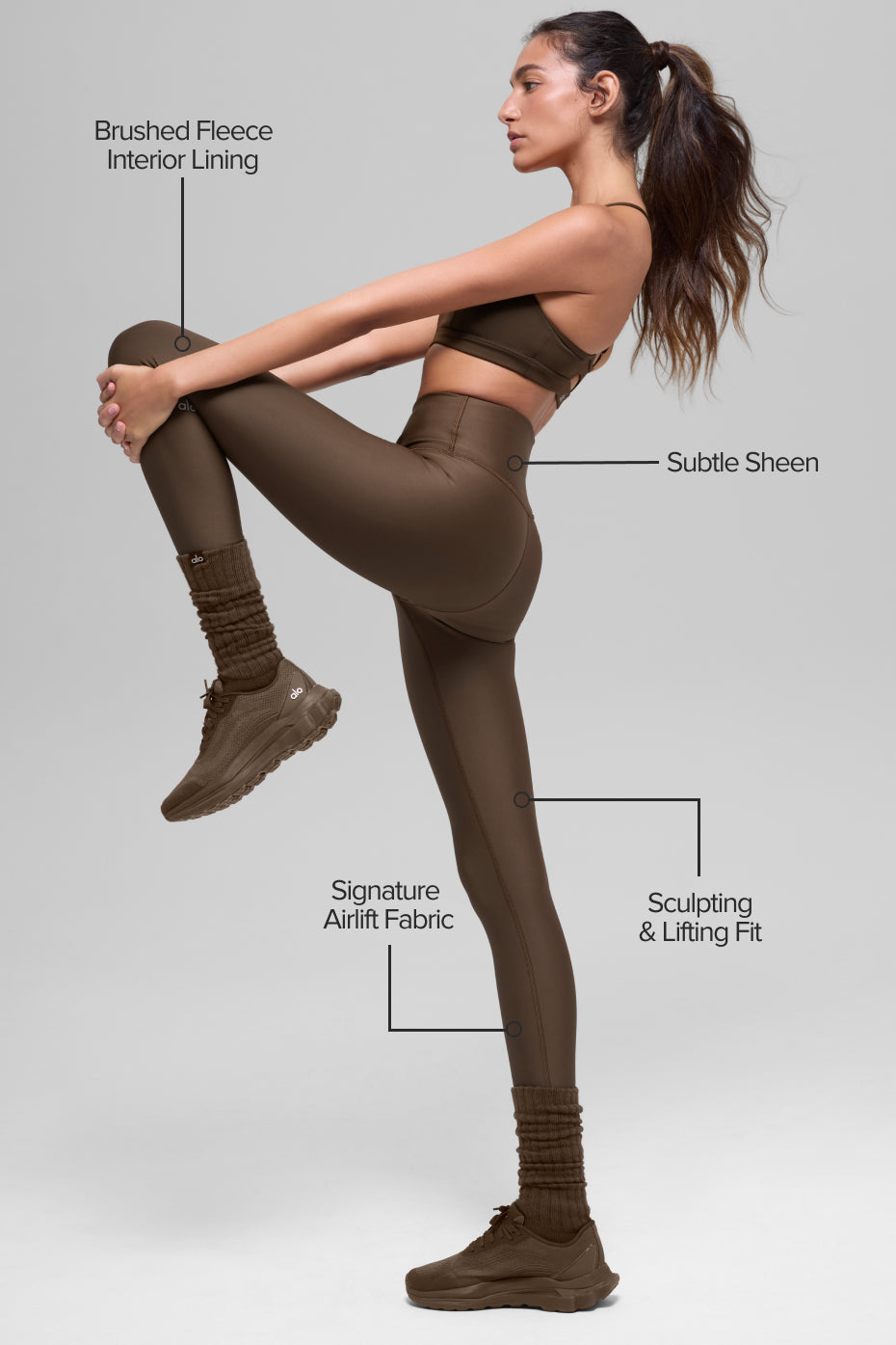 Airlift Winter Warm High-Waist Legging