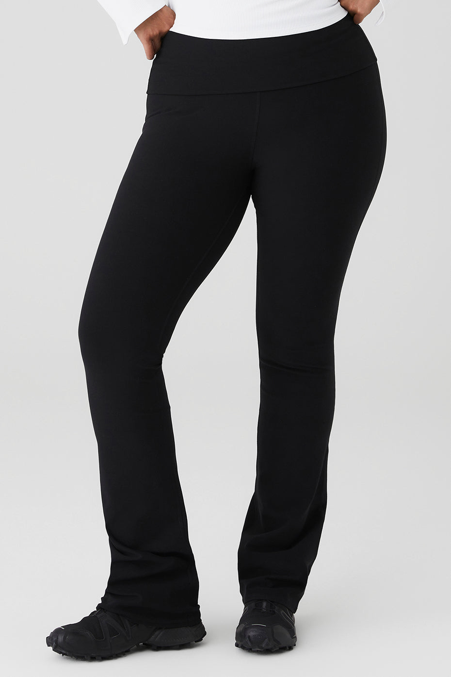 Alosoft Foldover Bootcut Legging