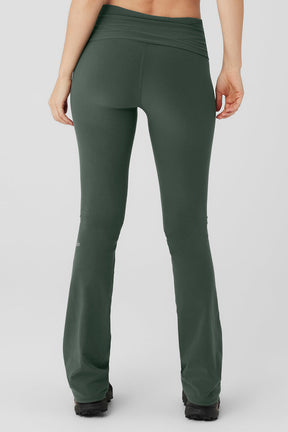 Alosoft Foldover Bootcut Legging
