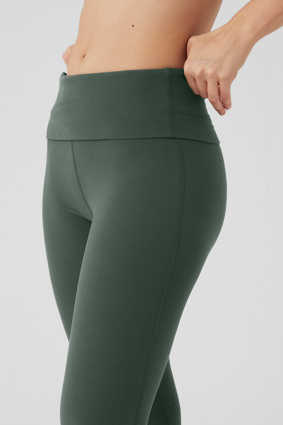 Alosoft Foldover Bootcut Legging