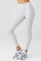 Alosoft Ribbed High-Waist Shimmer Legging