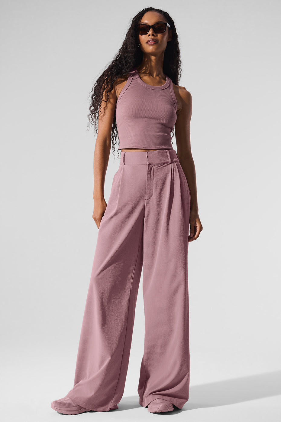 High-Waist Dreamscape Trouser (Long)