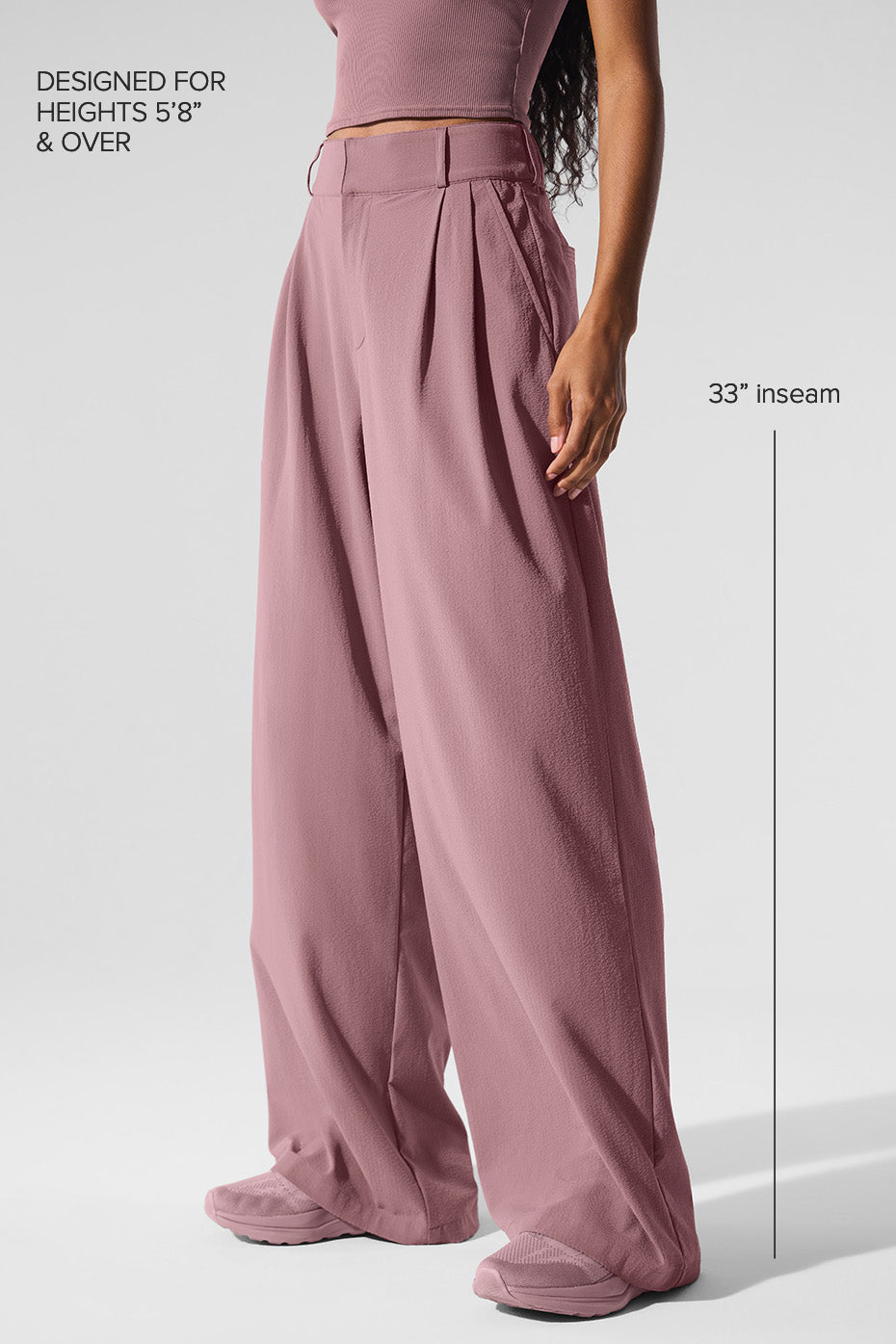 High-Waist Dreamscape Trouser (Long)