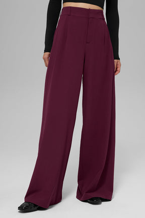 High-Waist Dreamscape Trouser (Long)