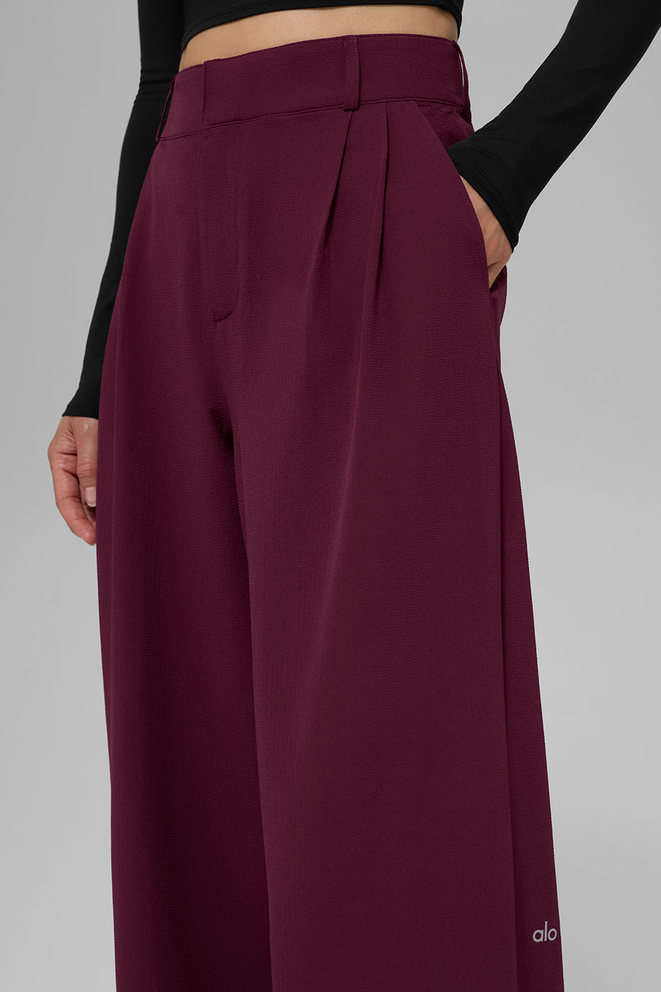 High-Waist Dreamscape Trouser (Long)