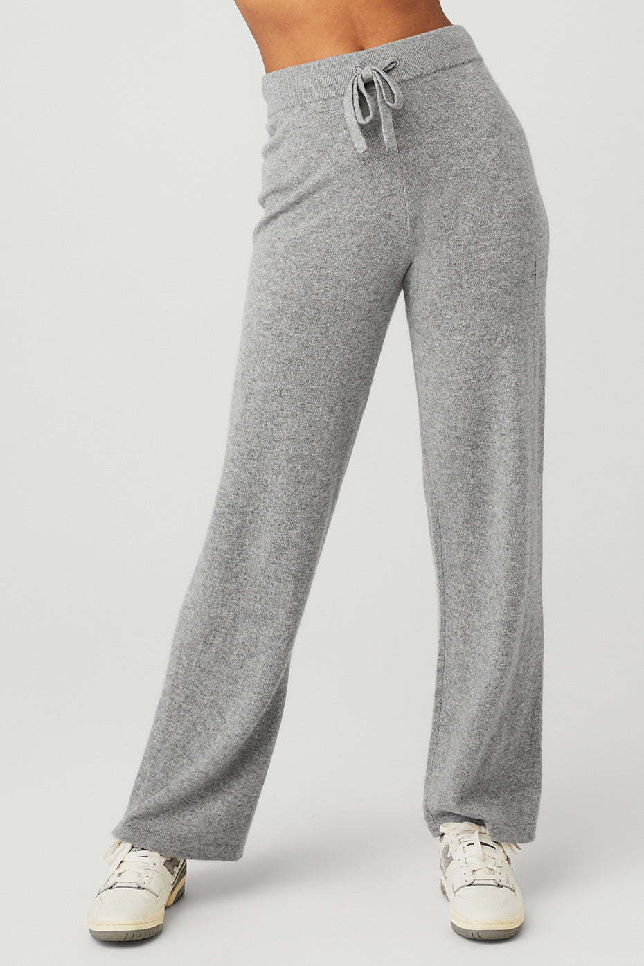 Cashmere High-Waist Jet Set Wide Leg Pant