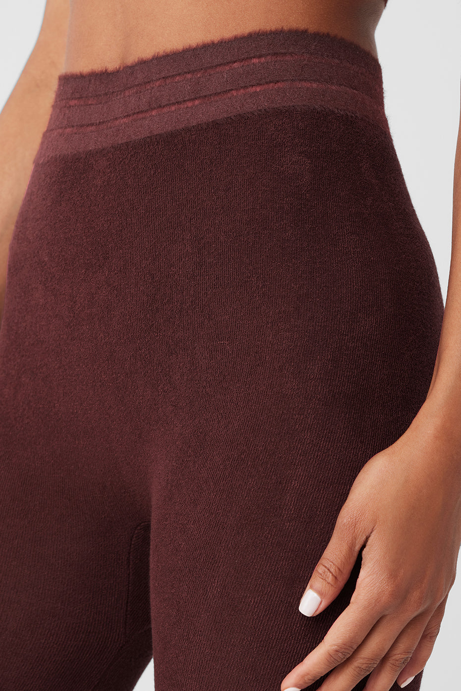 Seamless Luxe Terry High-Waist Cuddle Legging