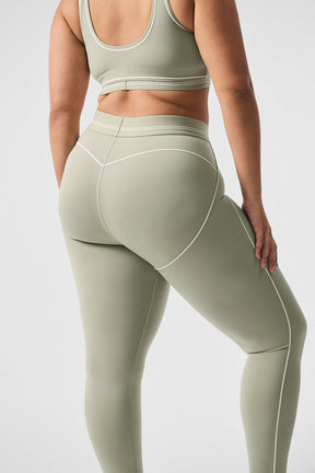 Airbrush High-Waist Heart Throb Legging