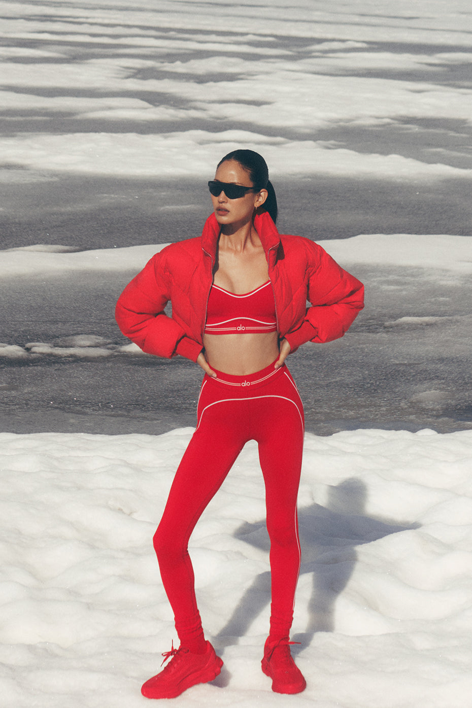 Airbrush High-Waist Heart Throb Legging