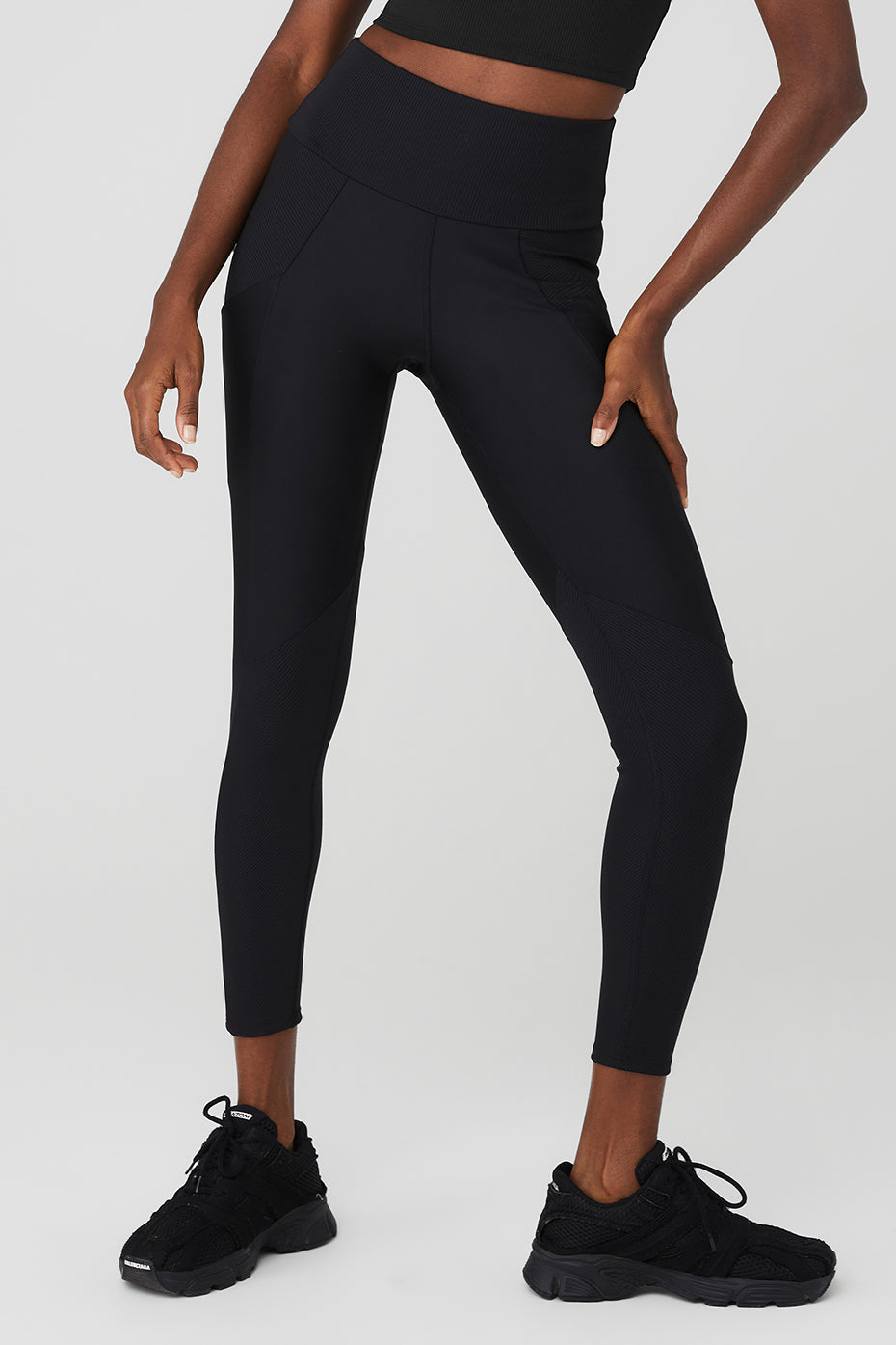Ribbed Airlift High-Waist 7/8 Enchanted Legging