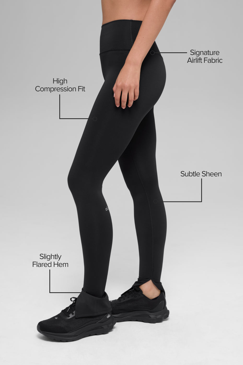 Airlift High-Waist Elongated Legging
