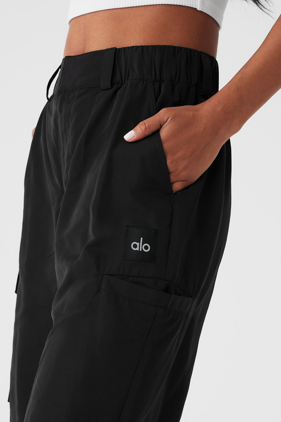 High-Waist Break Line Jogger