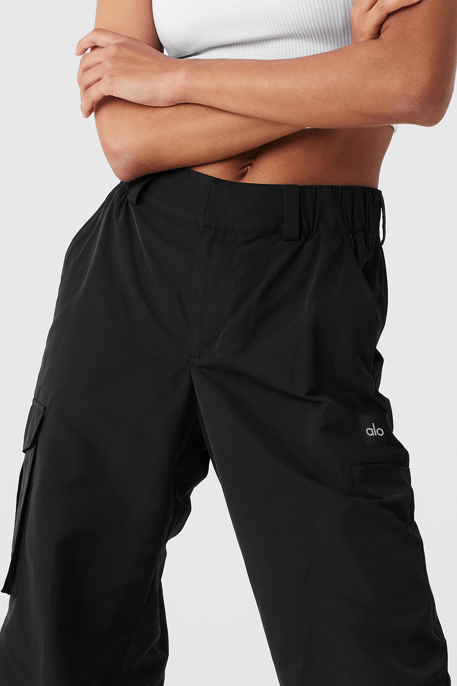 High-Waist Break Line Jogger