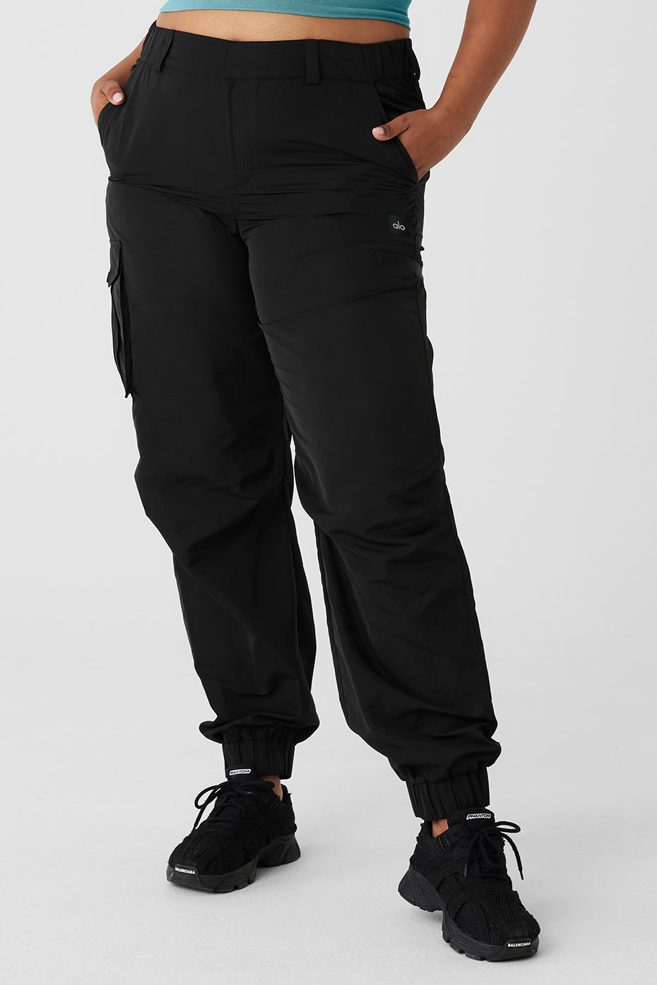 High-Waist Break Line Jogger
