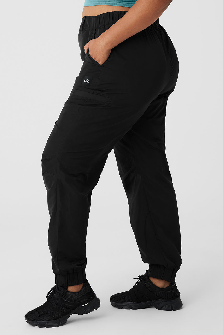 High-Waist Break Line Jogger