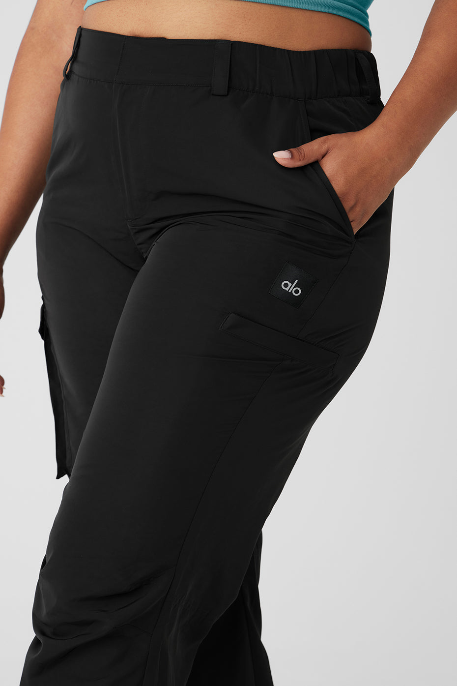 High-Waist Break Line Jogger