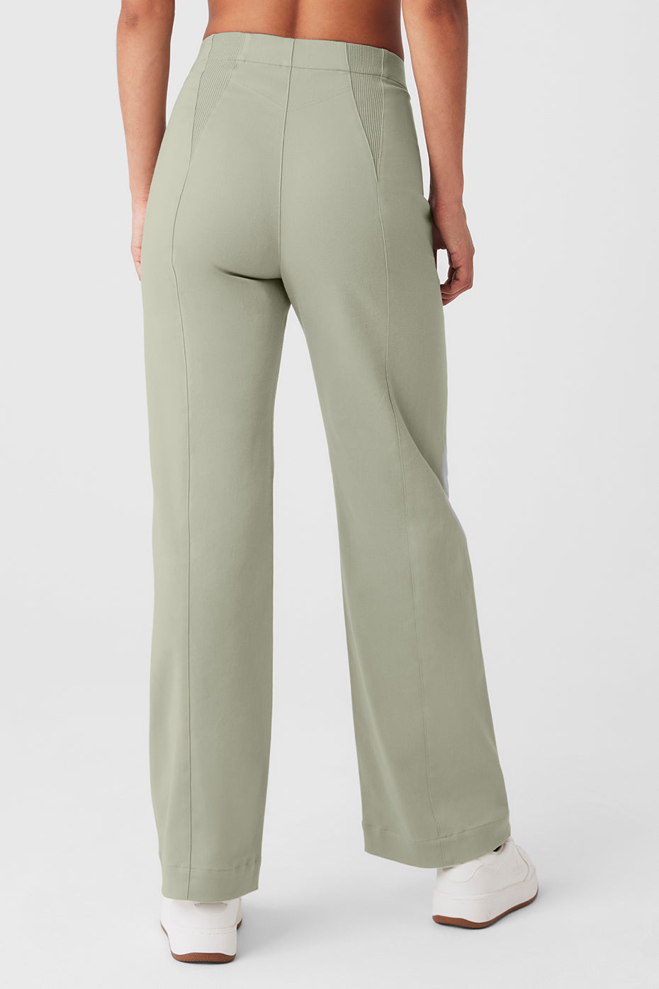 High-Waist On Point Moto Trouser