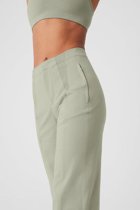 High-Waist On Point Moto Trouser