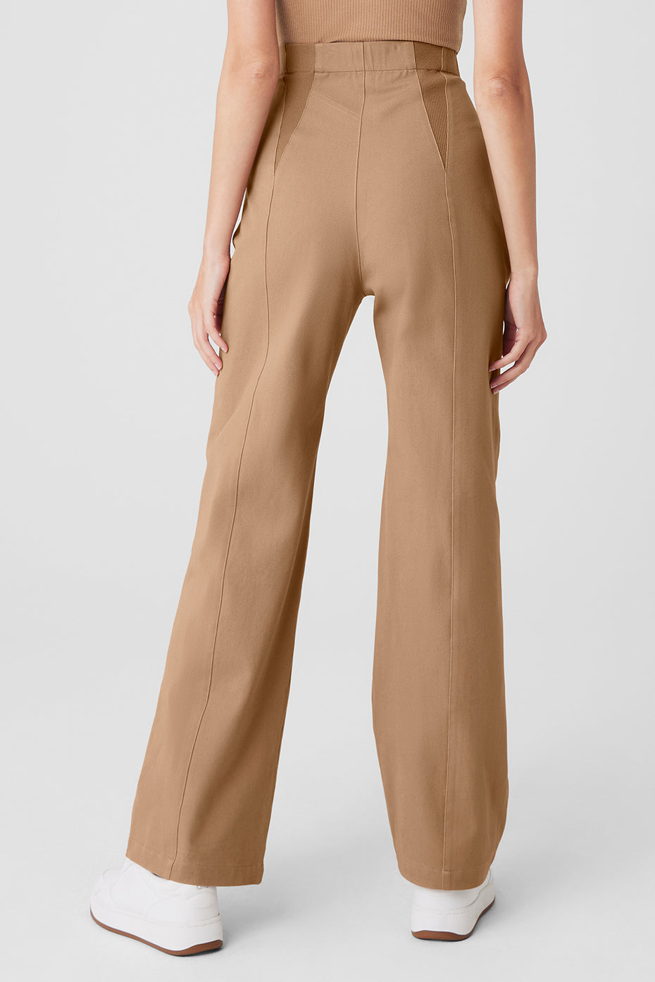 High-Waist On Point Moto Trouser