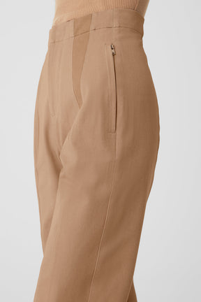 High-Waist On Point Moto Trouser