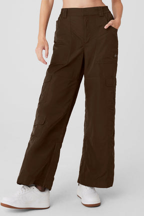High-Waist Ski-Moto Puffer Pant