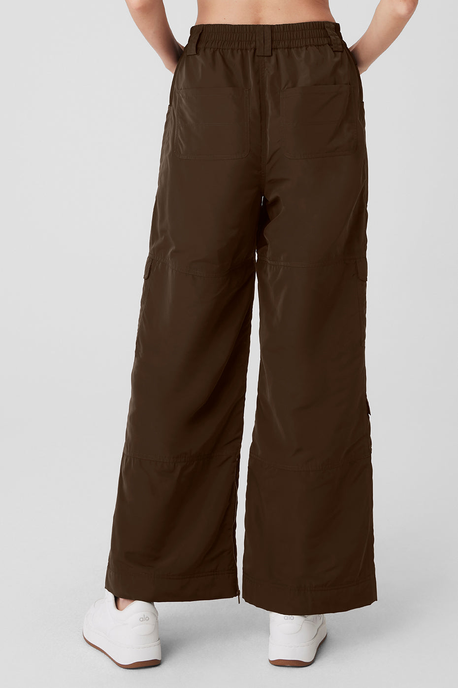 High-Waist Ski-Moto Puffer Pant