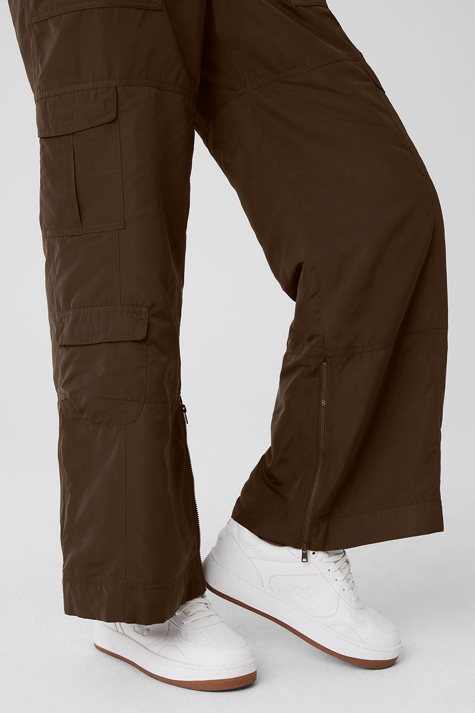 High-Waist Ski-Moto Puffer Pant
