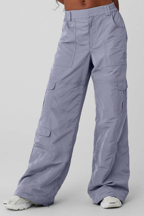 High-Waist Ski-Moto Puffer Pant