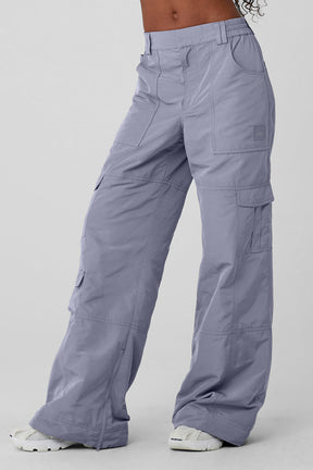 High-Waist Ski-Moto Puffer Pant