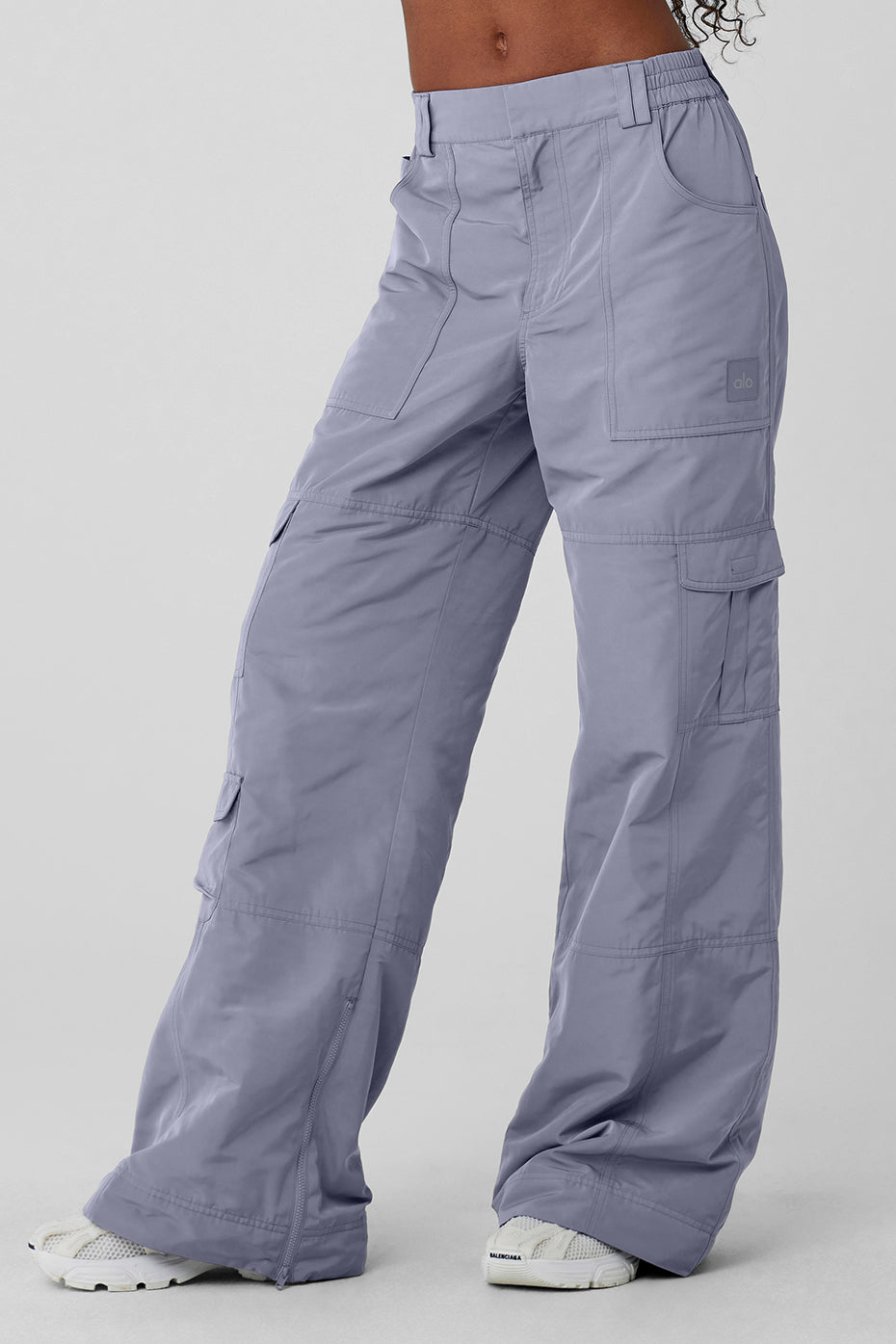 High-Waist Ski-Moto Puffer Pant