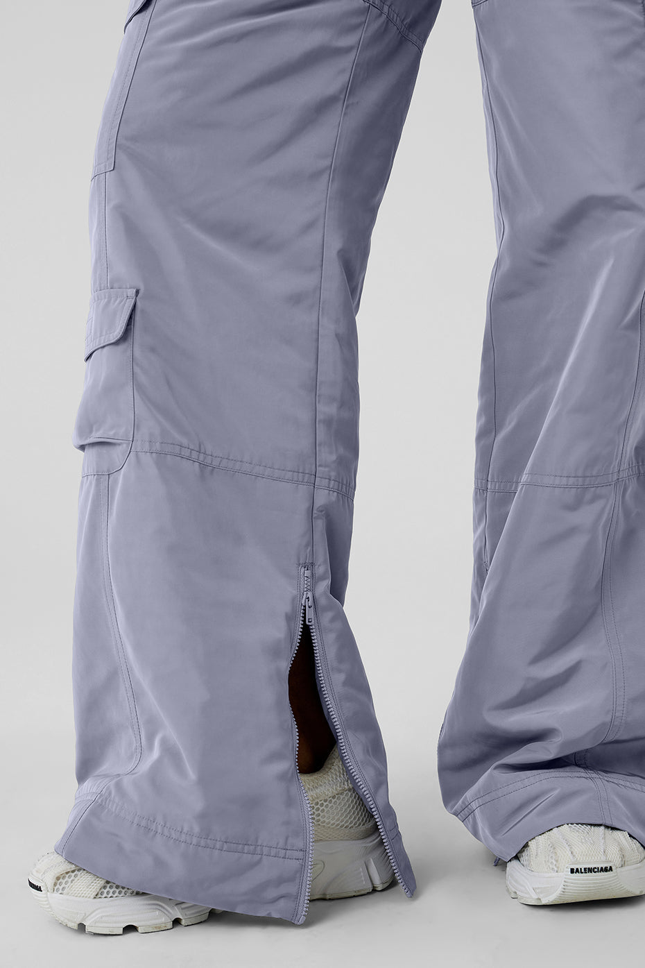 High-Waist Ski-Moto Puffer Pant