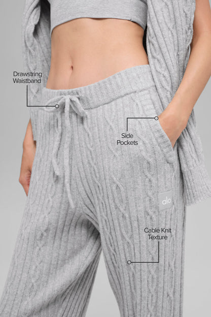 Cable Knit Winter Bliss Pant