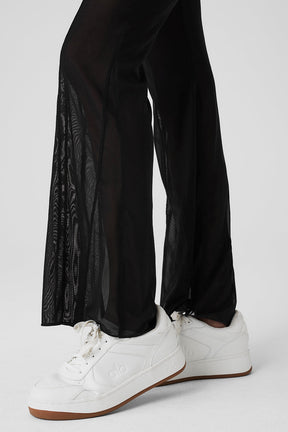 Mesh High-Waist Flicker Pant