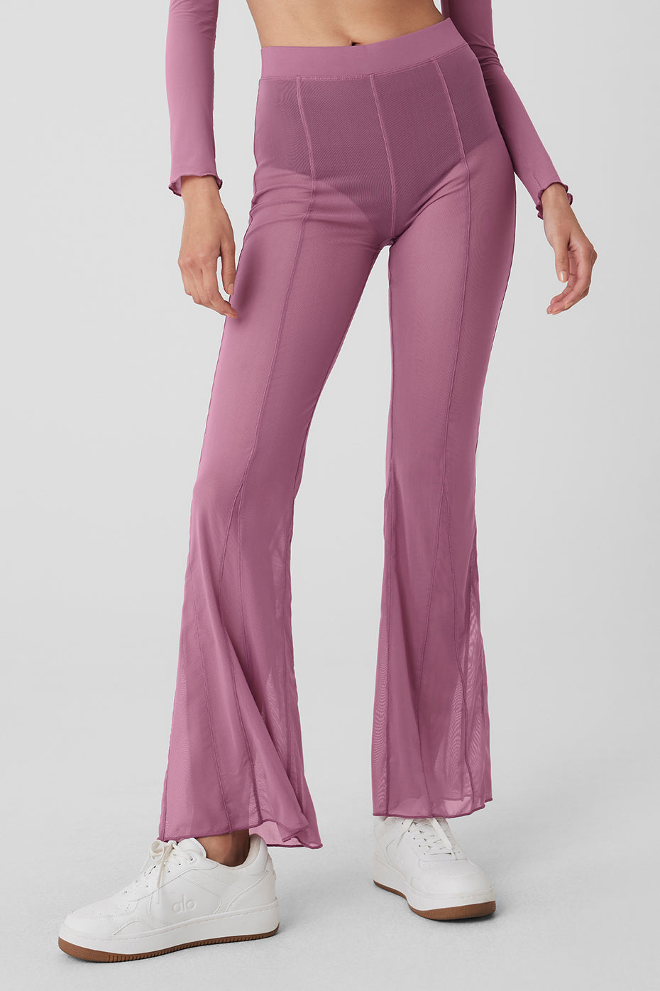 Mesh High-Waist Flicker Pant