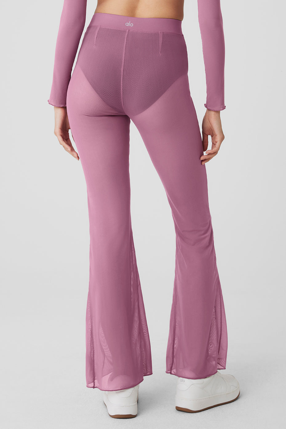 Mesh High-Waist Flicker Pant