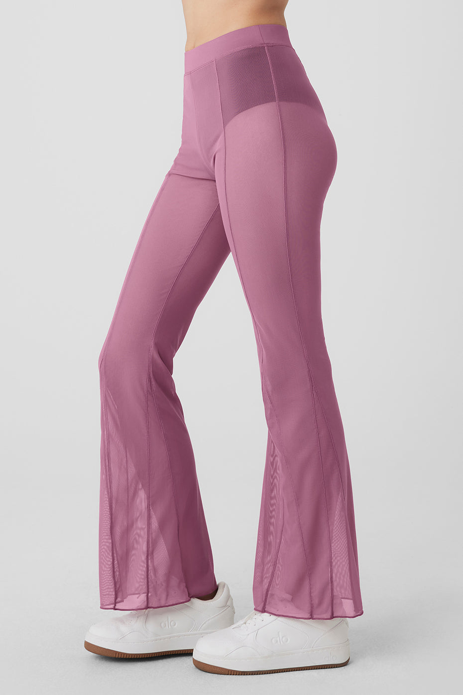 Mesh High-Waist Flicker Pant