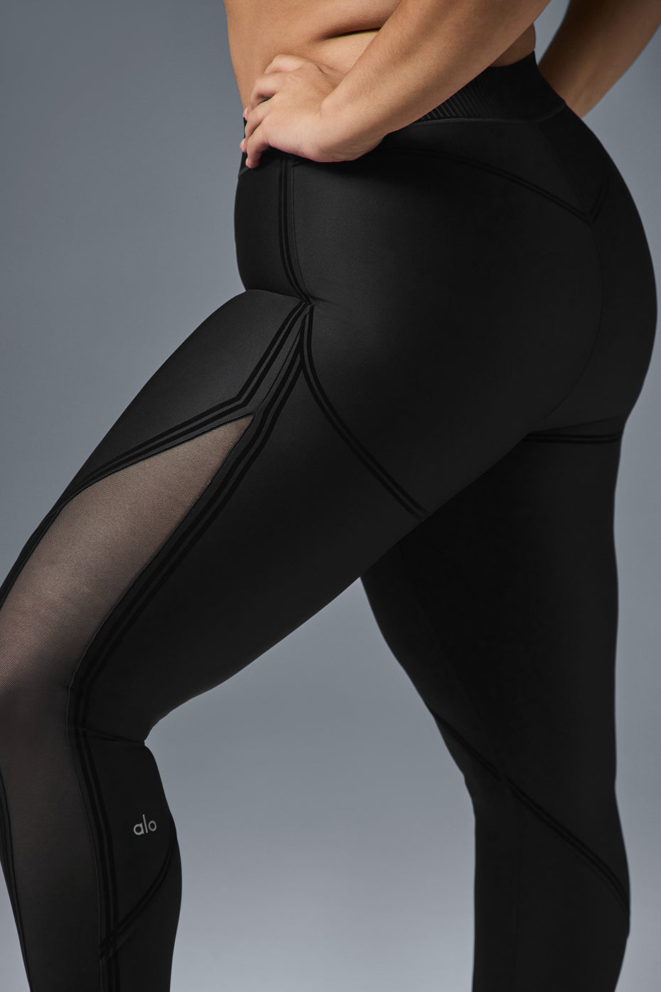 Airlift Mesh Line Up High-Waist Legging