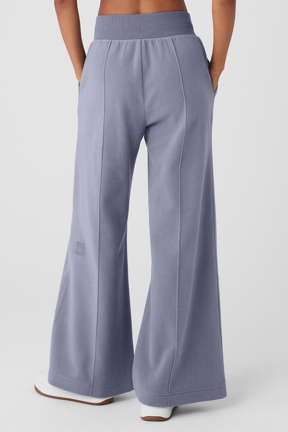 Polar Fleece High-Waist Snowdrift Wide Leg Pant