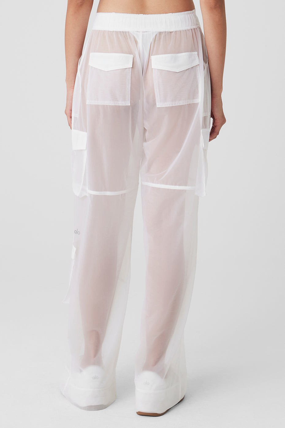 Sheer Effusion Cargo Wide Leg Trouser
