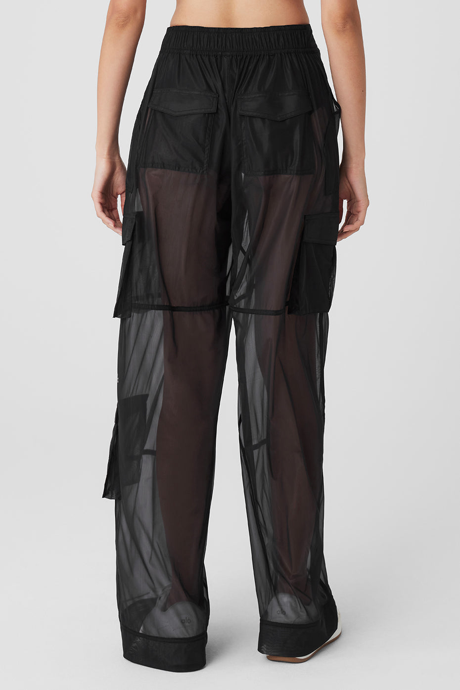 Sheer Effusion Cargo Wide Leg Trouser