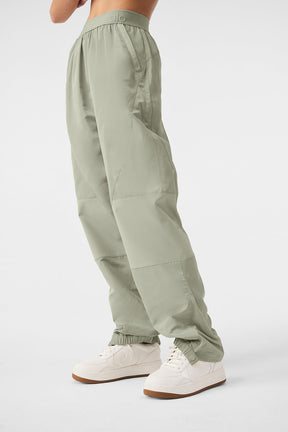 Styled in soft, swishy fabric, these Mixed Media Reinvention Joggers feature a relaxed fit and stretchy cuffs.