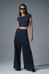 Show Off Cargo Wide Leg Trouser