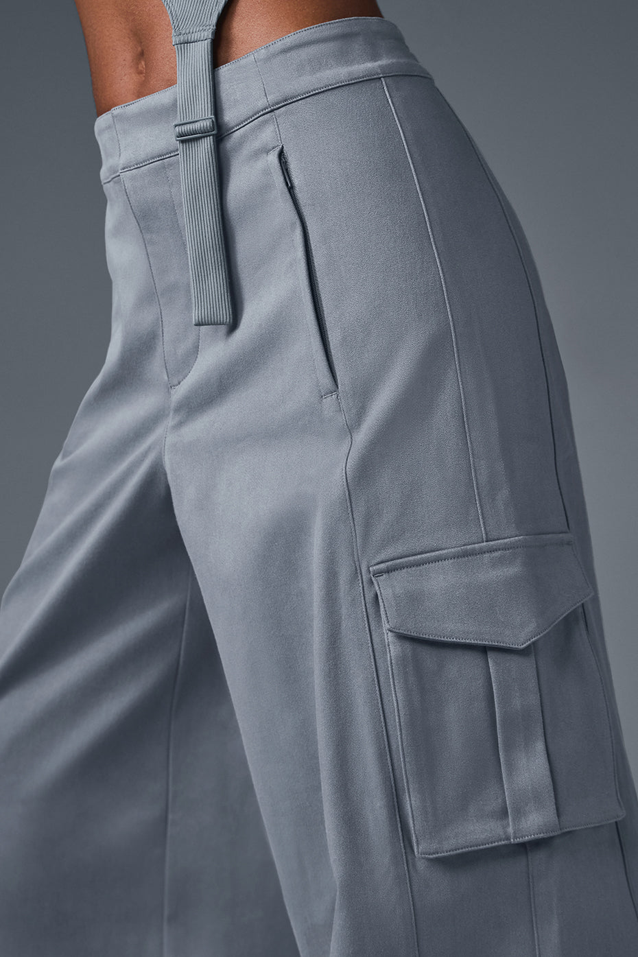 Show Off Cargo Wide Leg Trouser (Long)
