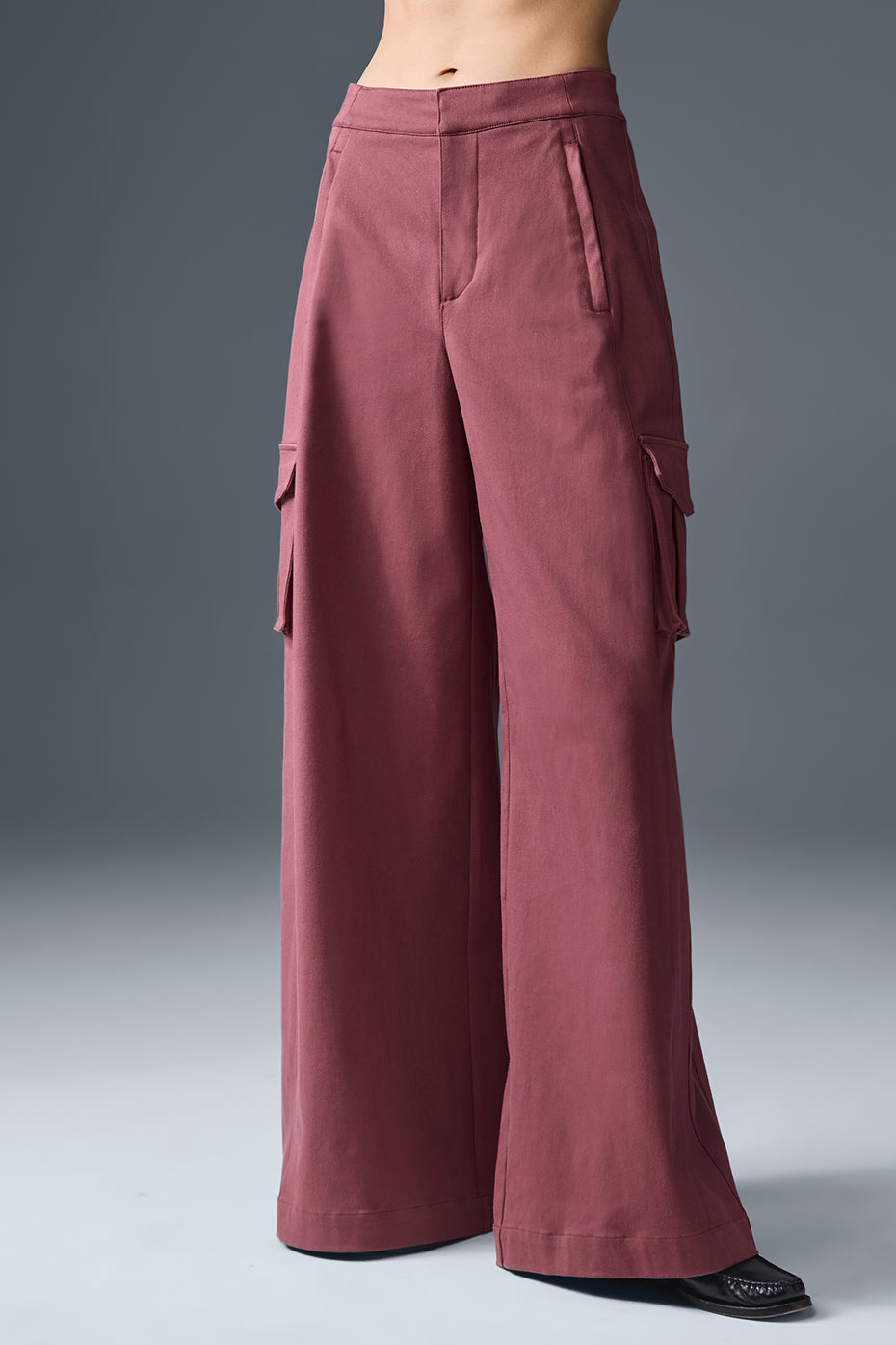 Show Off Cargo Wide Leg Trouser (Long)