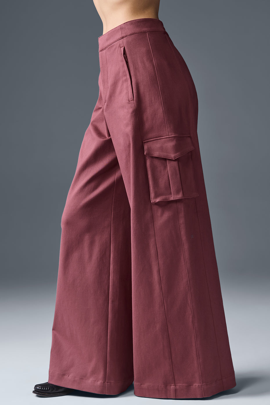 Show Off Cargo Wide Leg Trouser (Long)